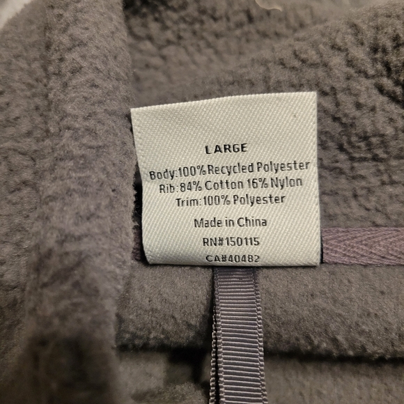 Varley Gray Mayland Fleece Jacket - Picture 9 of 9